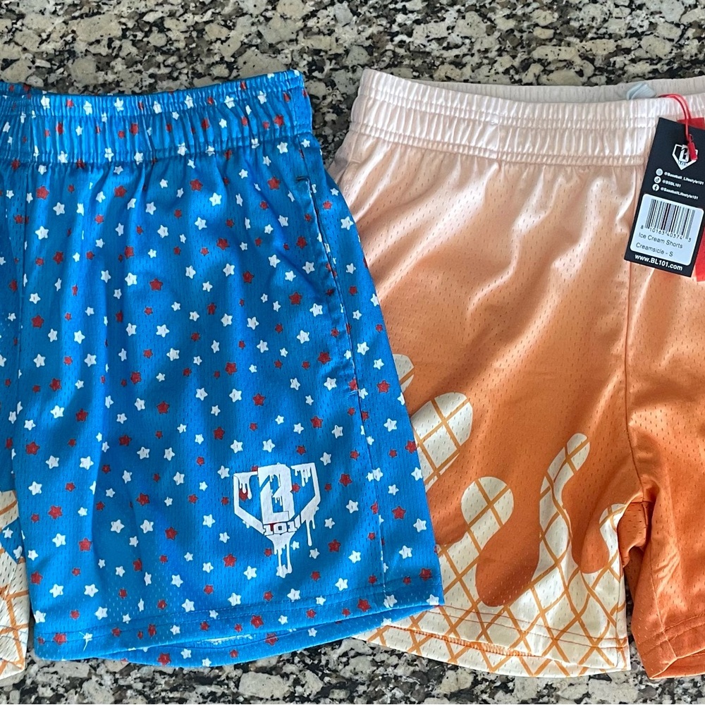 Baseball Lifestyle 101 Ice Cream shorts
